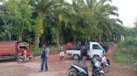 Geram Laporan Tak Digubris, Warga Bukit Merdeka Tutup Jalan Hauling Milik PT Lembuswana Perkasa