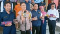 Polresta Samarinda Bersama BPOM Berhasil Amankan Obat-Obatan Ilegal Yang Nilainya Mencapai Rp.800 Juta