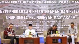 DPRD Kaltim Menyelenggarakan Uji Publik Materi Ranperda Trantibumlinmas