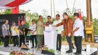 Presiden Joko Widodo Memimpin Dimulainya Pembangunan Green Hospital