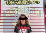 Seorang Pemuda Diamankan Tim Elang Polsek Samarinda Kota Karena Mengancam Pemilik Toko Sembako