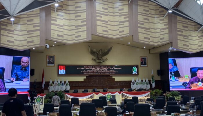 DPRD Kaltim Gelar Paripurna, Sampaikan Tiga Laporan Akhir Pokja