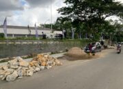 Dispora Kaltim Lakukang Renovasi Kawasan Stadion Gelora Kadrie Oening Diberbagai Titik