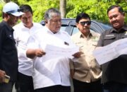Tinjau Jalan Tering–Ujoh Bilang, Ekti Imanuel Pastikan Proyek Jalan Kubar-Mahulu Berjalan Sesuai Target