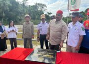 Embung Maluhu Diresmikan, Perkuat Irigasi Pertanian di Maluhu