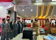 Bupati Edi Lantik Pj Kades dan BPD untuk Sinergitas Penguatan Pemerintahan Desa