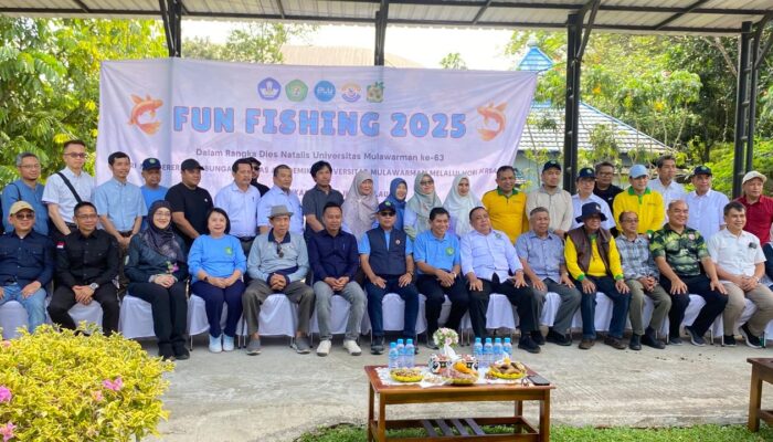 Fun Fishing Warnai Dies Natalis Unmul ke-63, Jadi Ajang Silaturahmi Alumni dan Civitas Akademika
