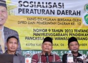 Salehuddin Minta Perda Pancasila Dijalankan Secara Nyata
